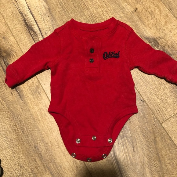 5 for $10 - thermal long sleeve onesie